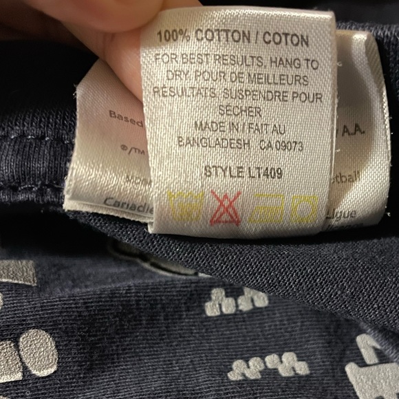 2 for $10 DISNEY CFL BlueBombers Lil Rookie T-Shirt SOGO6X Kids NWOT$5 - Picture 7 of 9